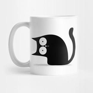 Cute Black Kitty Mug